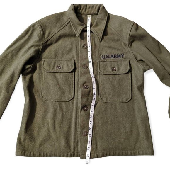 Vintage Army Wool Army Jacket - Picture 5 of 13